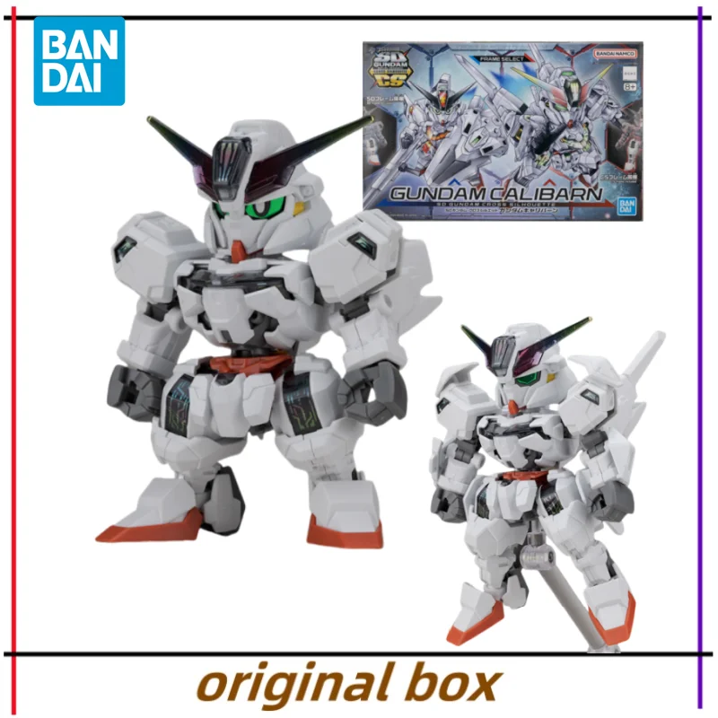 Bandai Figure Model SDCS SD GUNDAM CROSS SILHOUETTE CALIBARN Anime Toys Collectible Gift for Kids Genuine Brand New