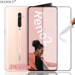 2Pcs Glass on Reno 2 Tempered Glass For Oppo Reno 2 Reno2 HD Phone Screen Protector Film Protective Glass For Oppo Reno 2 Glass