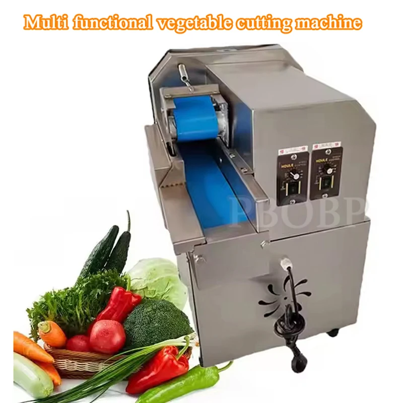 PBOBP Vegetable Fruit Slicer Home Potato Tomato Food Dicer Electric Cutting Machine Kitchen Gadgets Commercial