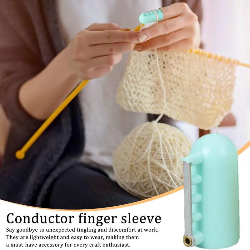 Yarn Guide For Finger Separated Yarns Tools Separated Yarns Tools Finger Splitter Sweater Wool Knitting Tool Thimble Finger