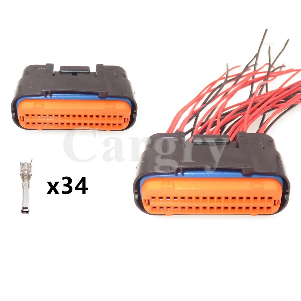 

1 Set 34P MX23A34NF1 Auto ECU Connector Car Computer Control System Wiring Socket AC Assembly MX23A34XF1 MX23A34SF1