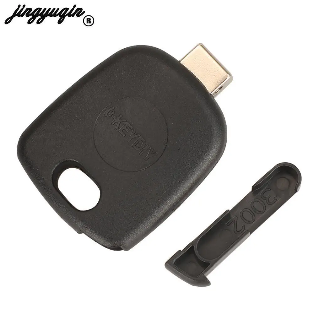 Jingyuqin 10pcs KEYDIY Universal Transponder Car Key Shell Case KD/VVDI Blades Head con alloggiamento porta Chip
