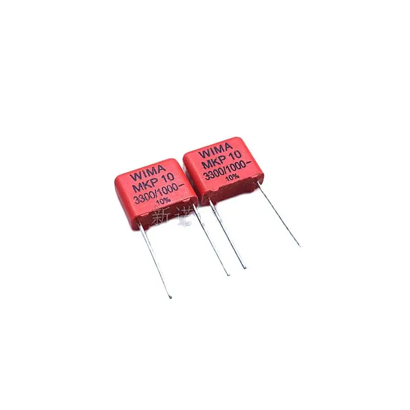 10PCS/Weimar Capacitor WIMA 1000V 332 0.0033UF 3300PF 3n3 MKP10 Foot Distance 10