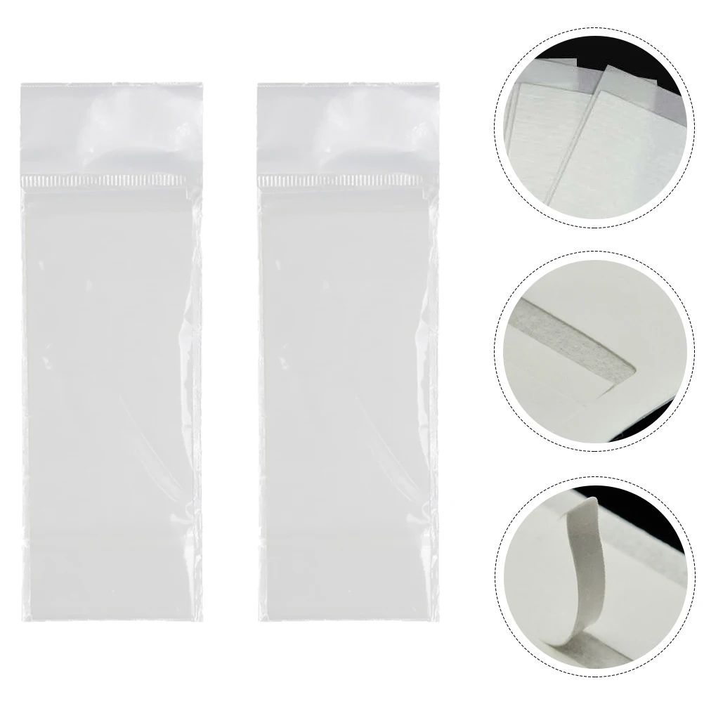 10 Sheet Eyelash Glue Strips Adhesive Fake Lashes Holder Refill Quality Safe Healthy Use Extension Precision