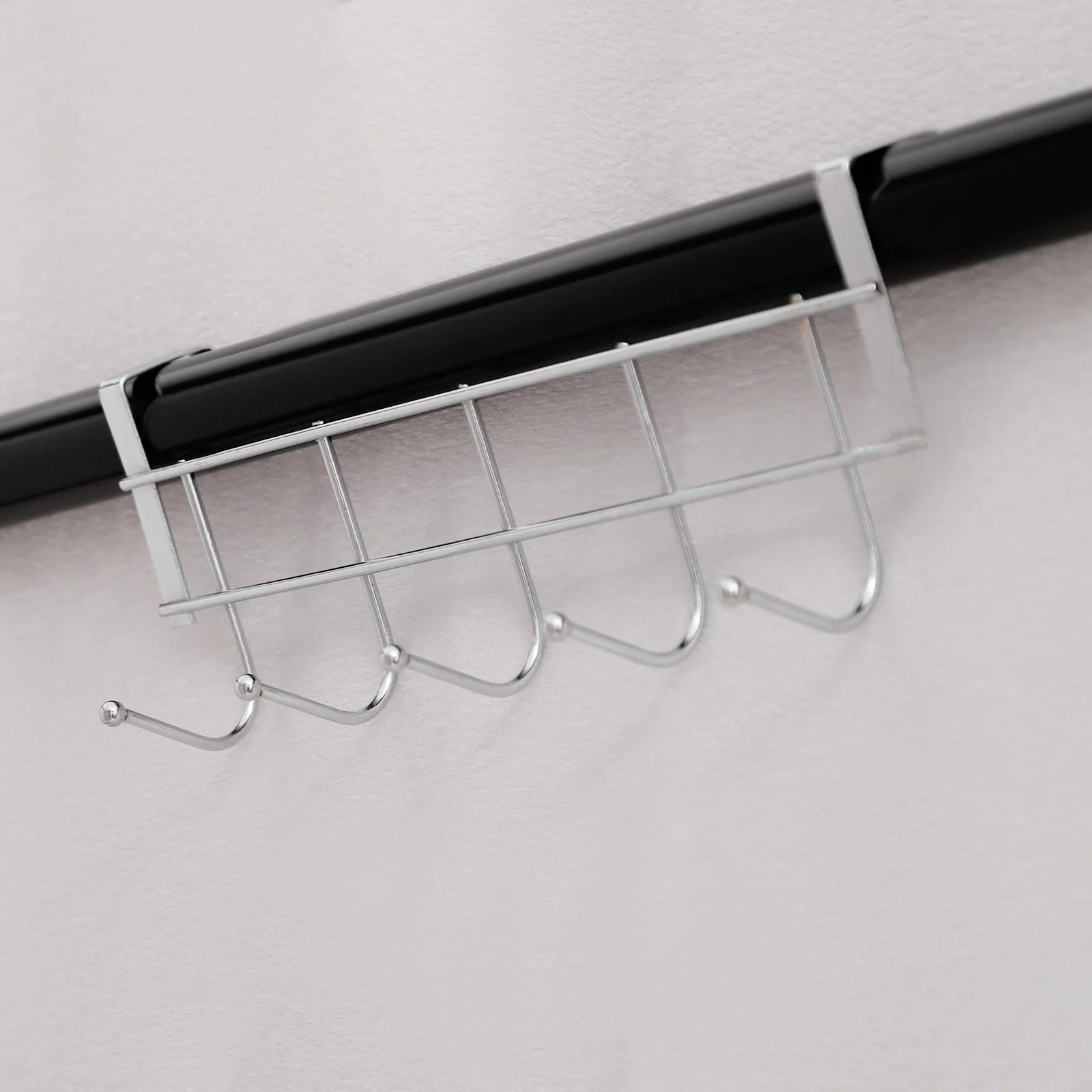 Tragbare Umkleidekabine 1*1*2 m Freistehend Hohe Tragfähigkeit Ankleidezimmer für Bekleidungsgeschäfte Grau/Schwarz – Detail 19
