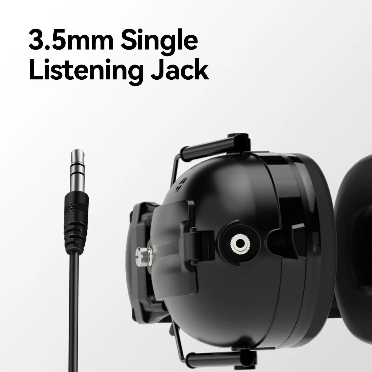 Retevis EHK015 EHK016 ANC Kopfhörer 2Pin Active Noise Cancelling Walkie Talkie Headset Radio Zubehör für Retevis H777 RT3S – Detail 17