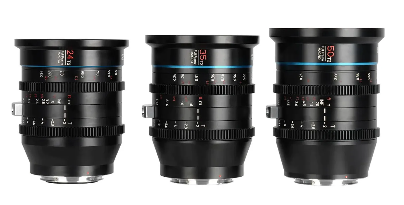 

SIRUI Jupiter Full-frame Macro Cine Lenses T2 24mm/35mm/50mm