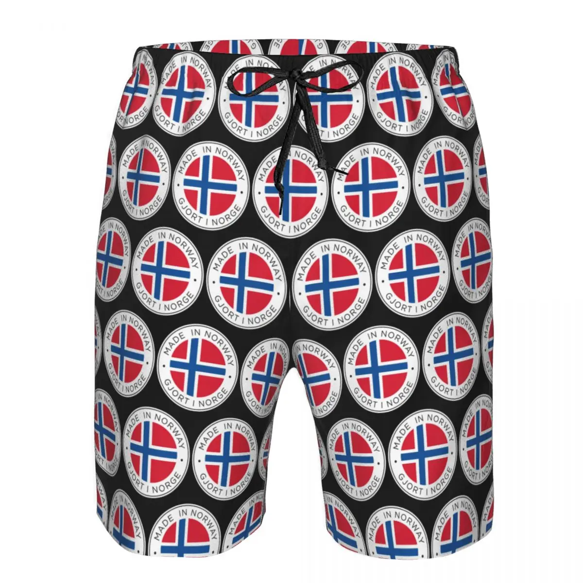

Norway Flag Trunks Beach Board Shorts Casual Quick Dry Swim Summer Men Pants