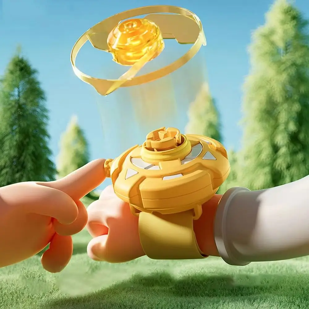 الكبار سوار الجيروسكوب ووتش الدوران انفجار الشرر الغزل الأعلى الدورية اليعسوب الدوران هدية عيد ميلاد #5