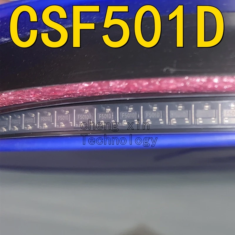 CSF501D 20PCS 50PCS SOT-23 New and Original CSF501 silkscreen:F501D LED driver chip Power Management