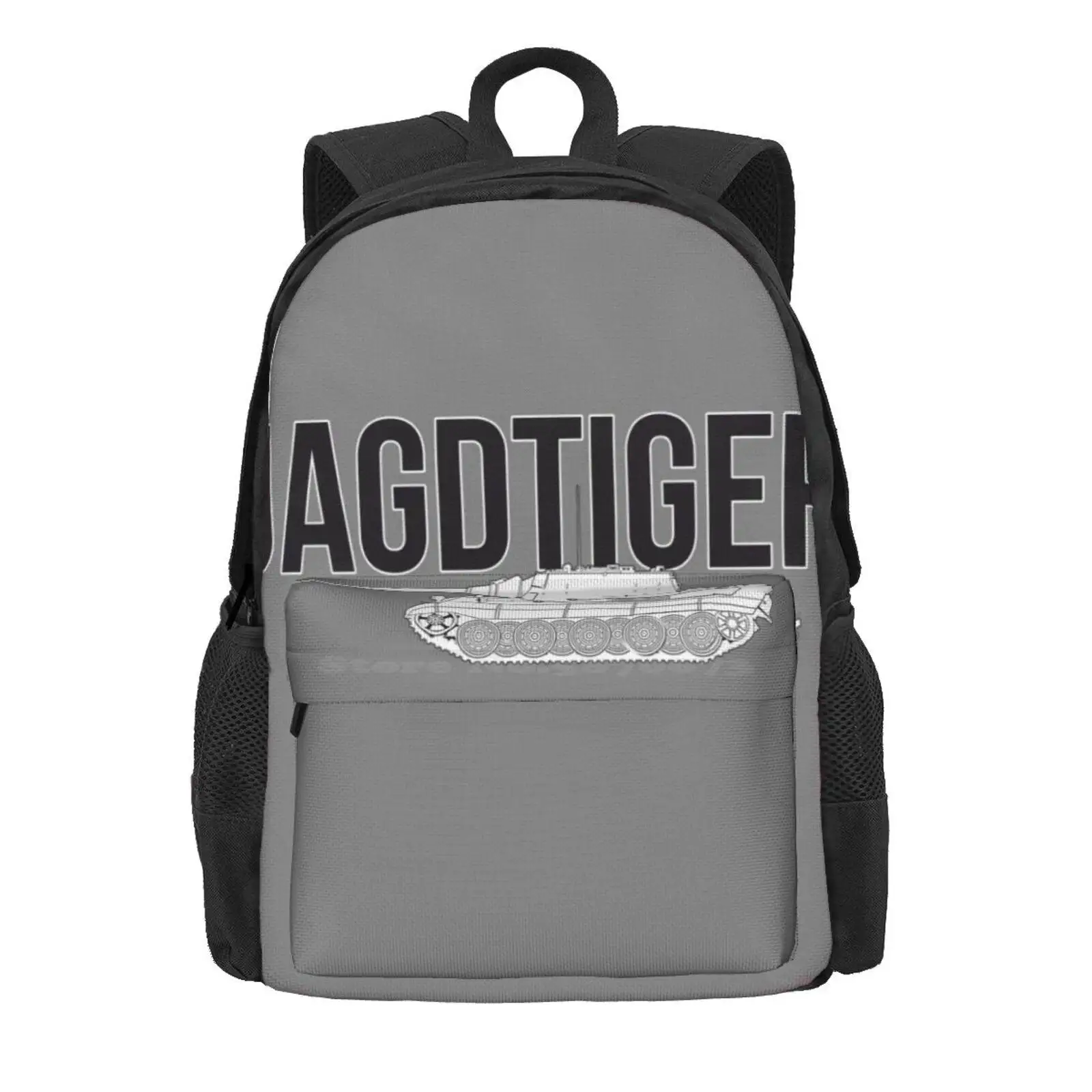 The Formidable Jagdtiger Tank Destroyer Hot Sale Schoolbag Backpack Fashion Bags Jagdtiger Tankdestroyer Tank Destroyer Tiger