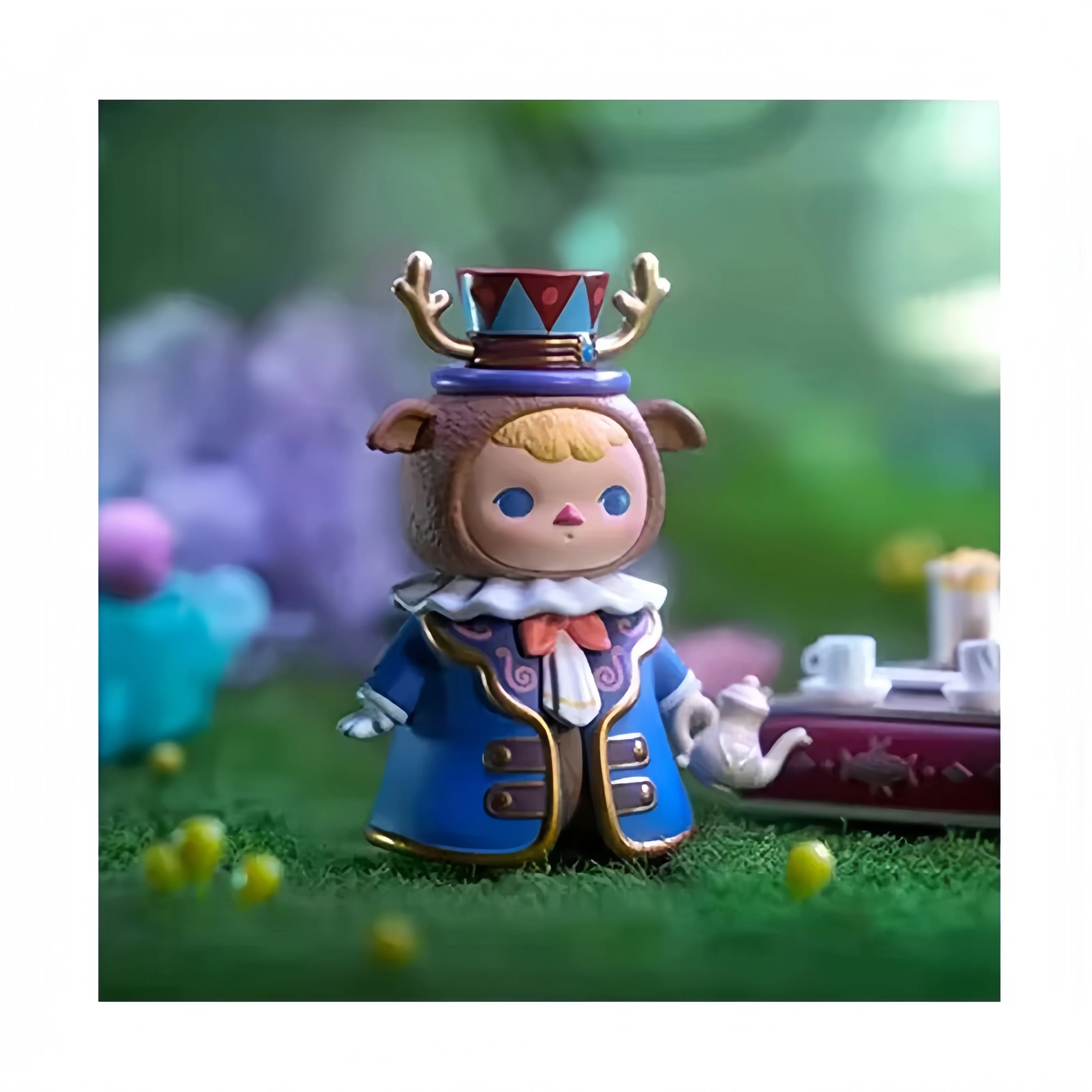 

PUCKY OriginalAnimal Tea Party Series Blind Box Toys Model Confirm Style Cute Anime Figure Gift Surprise Box Ornaments