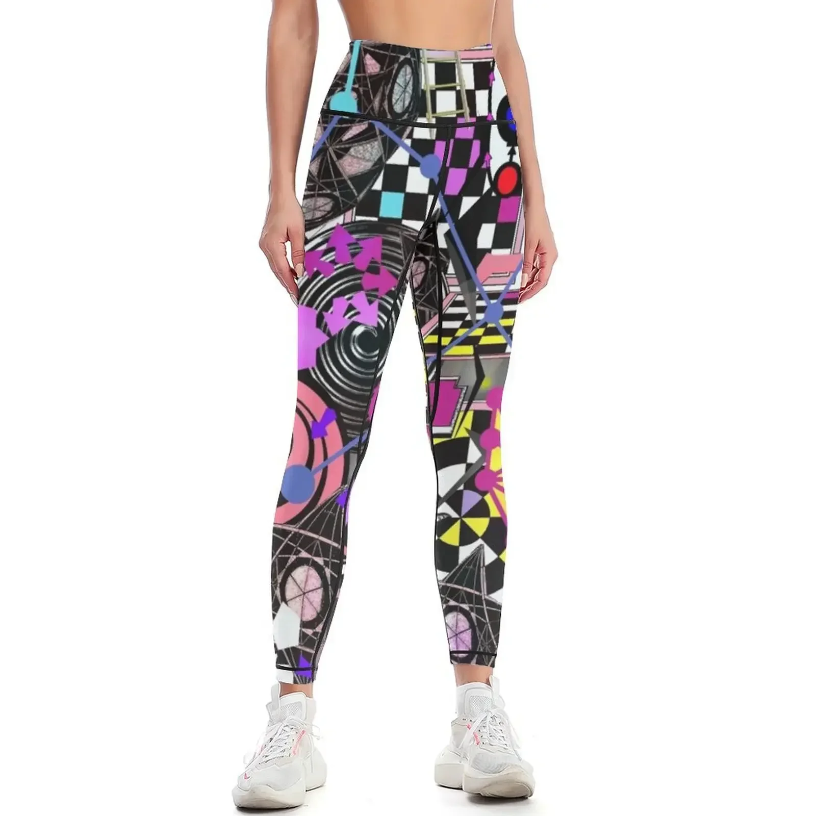 

Symbolic instructions for avoiding the apocalypse 1 Leggings for physical push up legging Sports pants for Womens Leggings