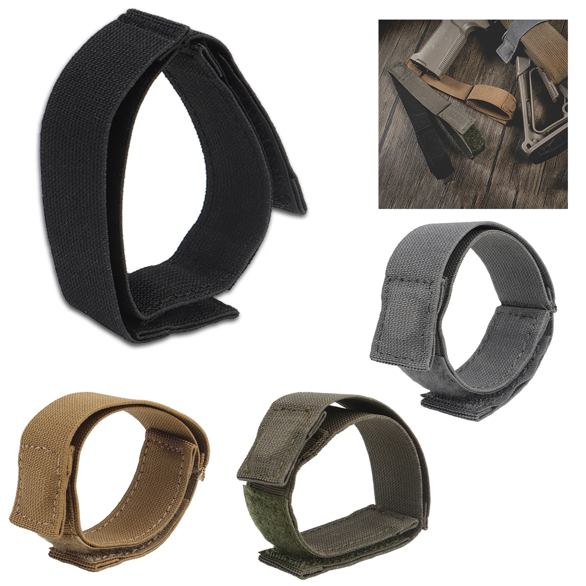 Tactical Magnetic Adsorption Straps Wire Storage And Finishing Stretch Functional Rope Universal Strong Magnetic Sling