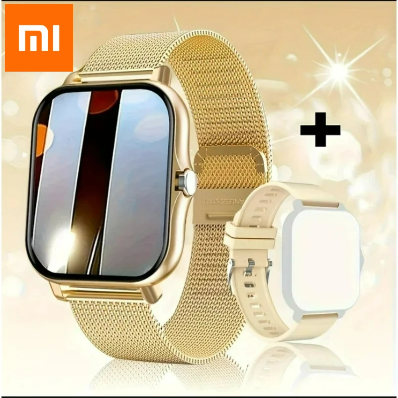 

Умные часы Xiaomi, беспроводные вызовы/набор номера, мультиспортивный режим, несколько оповещений о приложениях, совместимые с IPhone/Android