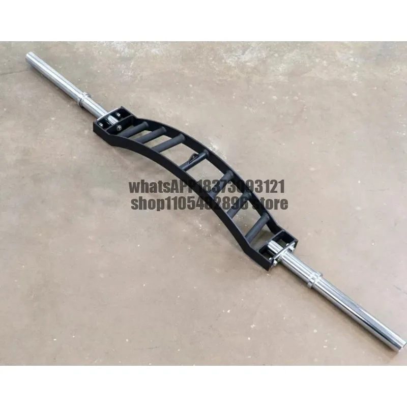 Multi-position circular arc barbell bench press training, high down handle high load-bearing multi-angle