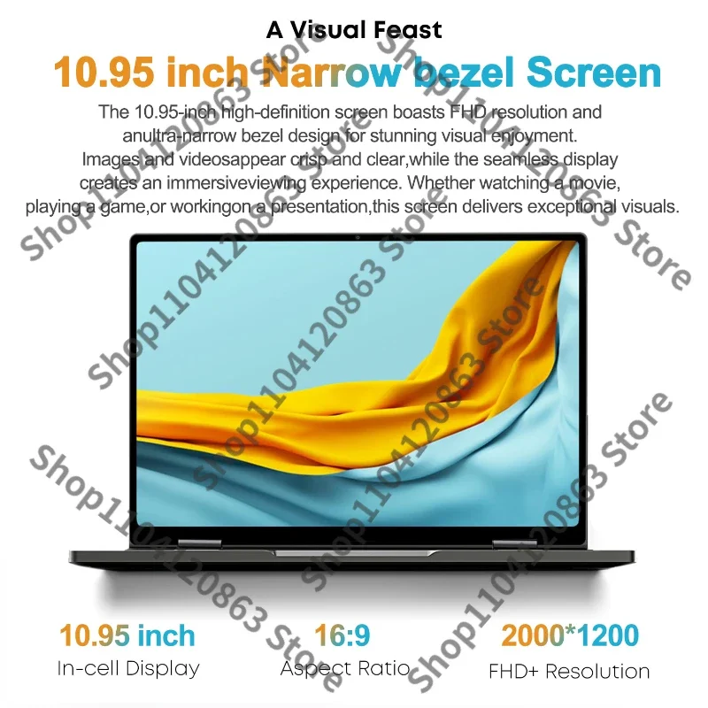 2 in 1 Touchscreen 15.6\