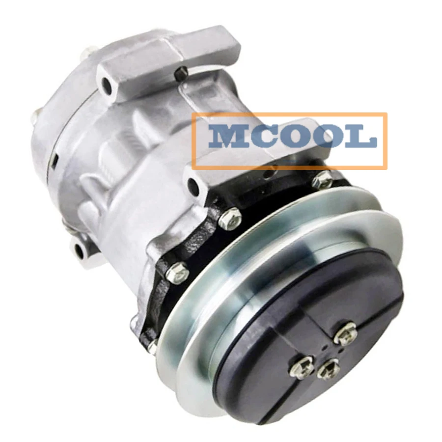 New SD7H13 AC Compressor For Car Komatsu for Kobelco 423-S62-4330 423S624330 1101367 509-3991 CM104104 PTAC57360 24V 1PK