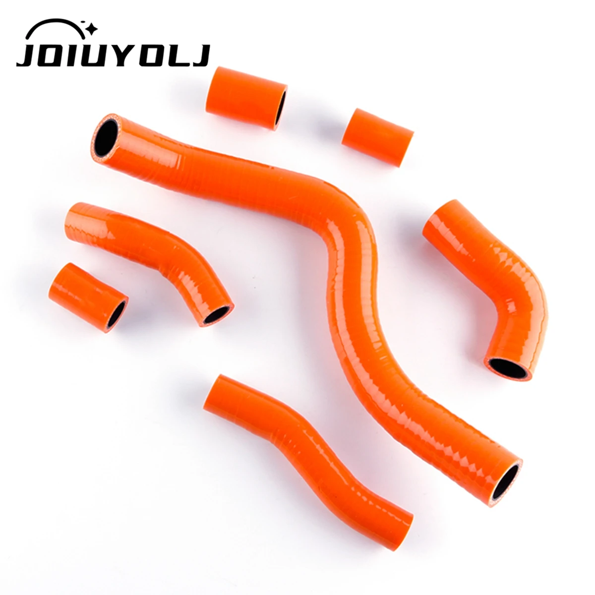 For 2005-2012 KTM 950-990 Adventure S-Superduke Supermoto Motorcycle Silicone Radiator Coolant Pipe Tube Hose Kit 7Pcs