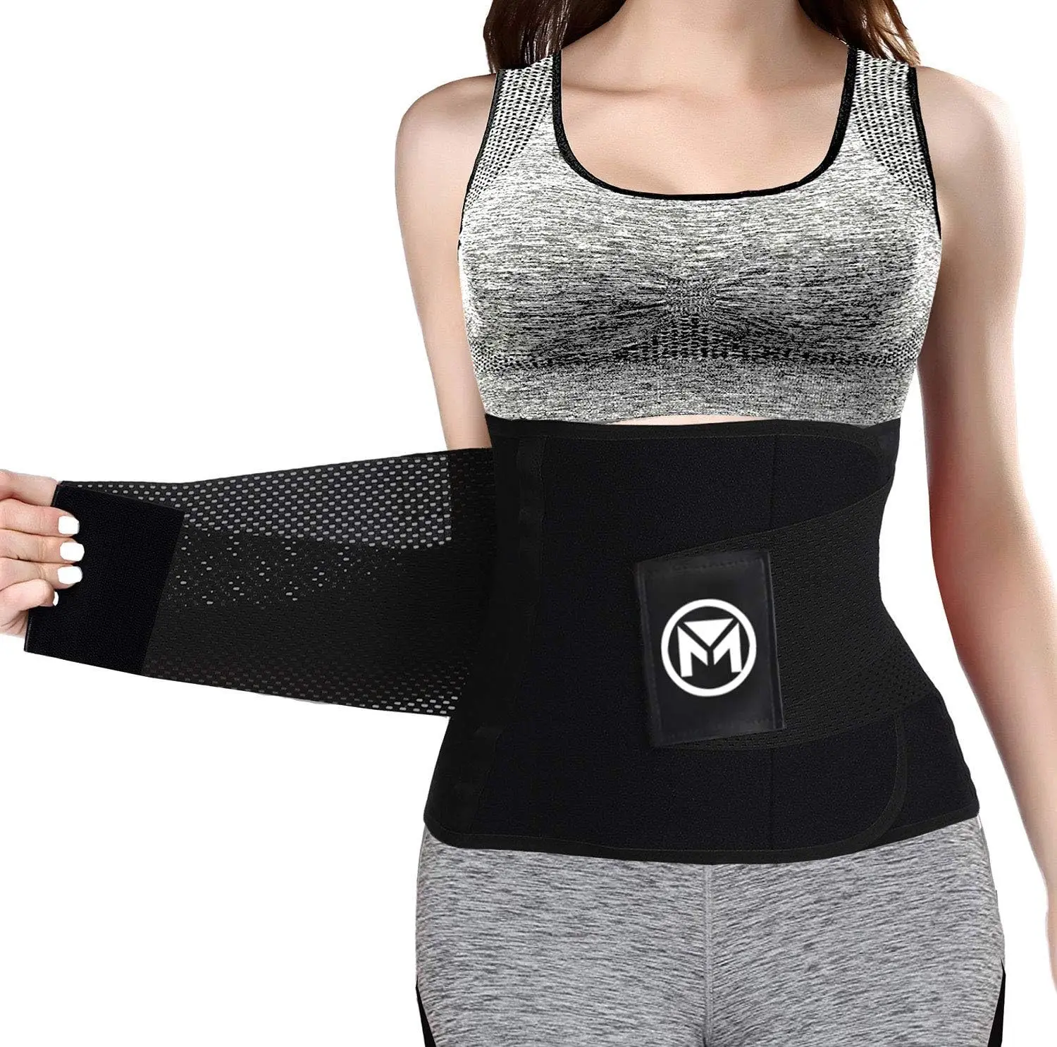 

Waist Trainer Belt for Women or Men Waist Trimmer Workout Fitness Back Support