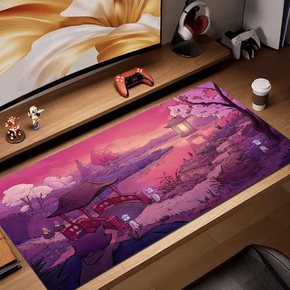 

Романтический аниме-иллюстрация, дизайн, большой коврик для мыши, настольный коврик, игровые коврики, аксессуары для стола, офисный коврик для мыши, настольные коврики mauspad