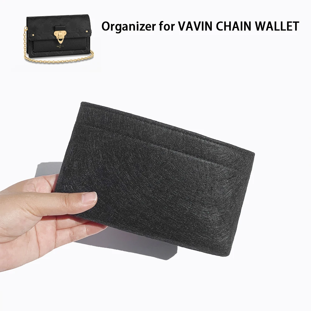 Dimensioni personalizzate per VAVIN CHAIN WALLET Organizer Insert Bag Women Make UP Bag borsa interna da viaggio custodia cosmetica portatile