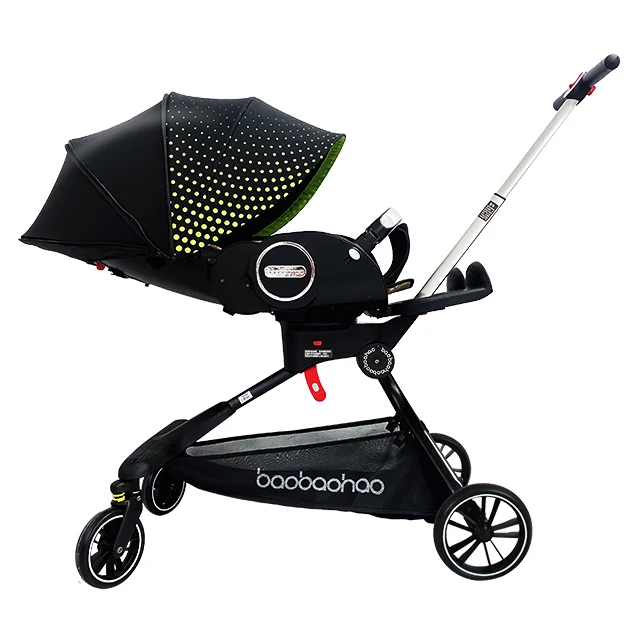 

Hoge Kwaliteit Nieuwe Ontwerp Baby-autozitje Vervoer 3 in 1 Multi-Functionele Kinderwagen Met Baby Carry Mand