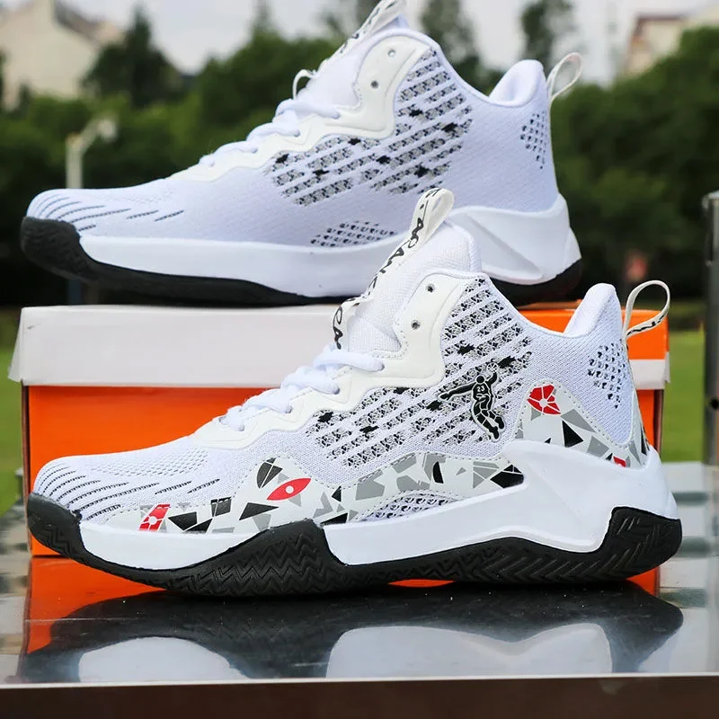 Men Basketball Shoes Male Basketball Culture Sports Shoes High Quality Sneakers Man Breathable Trend Men Sneakers Walking Shoes