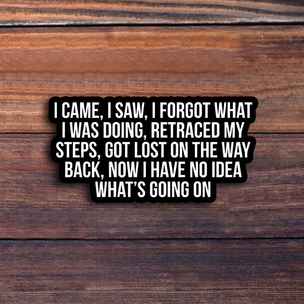 

3 «Я здесь, понимаю, что произошло, забыл, что делал, разобрался в пути, что-то пропустил, заблудился на пути обратно и теперь совершенно не знаю, что делать».