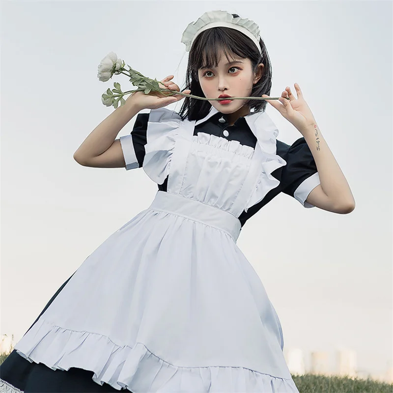 

Lace Solar System Secondary Animation Dresses Bunny Skirt Uniform Maid Outfit Festival Carnival Party Stage Cosplay Costumes