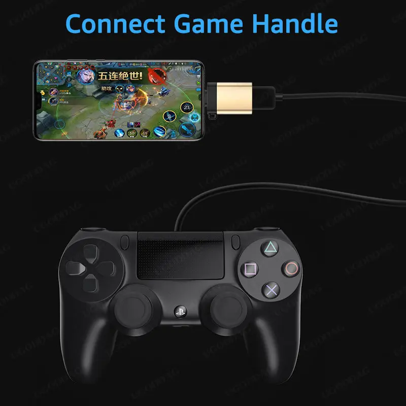 Adattatore Micro USB 3.0 OTG per Samsung Tablet Telefono Android Connettore Micro USB per Xiaomi Redmi Huawei Convertitore Micro USB OTG