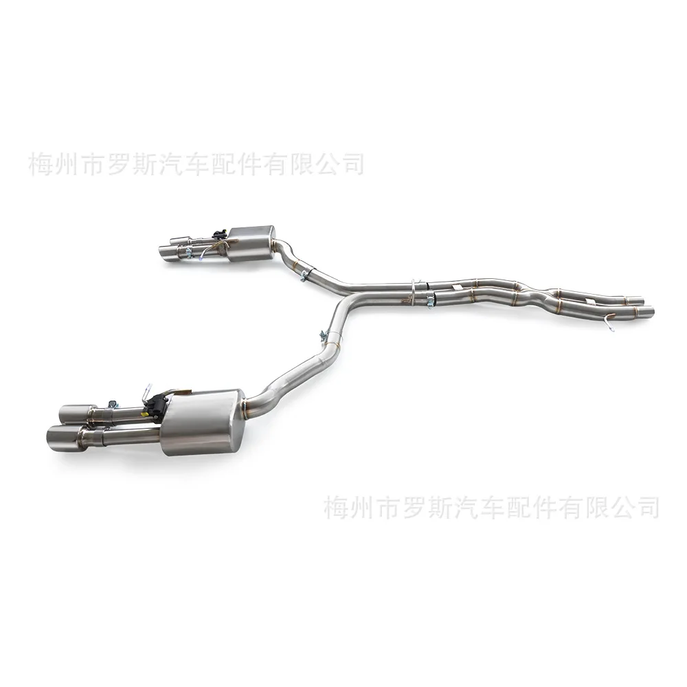 

Suitable for Audi A7 C7 2.8L 3.0T 2012-2017 with electronic valve stainless steel cat back exhaust