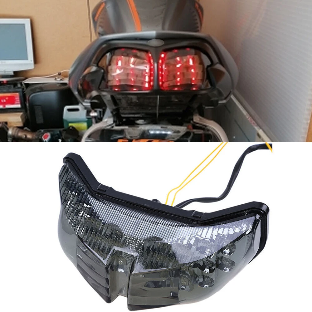 Motorcycle LED Integrated Rear Brake Taillights Modification Accessory Suitable For Yamaha FZ1 2006-2015 FZ8 2010-2015