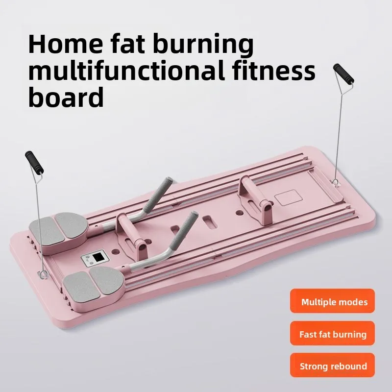 Portable Multifunctional Push-Up Fitness Board, Home Body Building Equipment for Abdominal and V-Line Exercise，Sports & Fitness