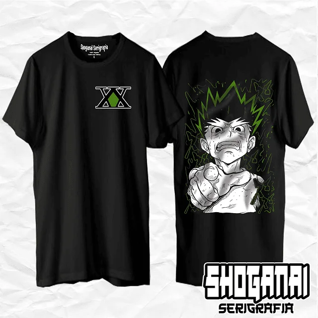 Gon Freecs - Hunter X Hunter Unisex Anime T-Shirt 100% Cotton Manga Tee