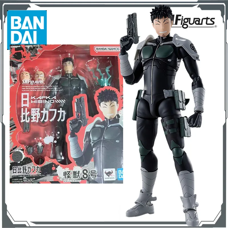 بانداي الأصلي S.H.Figuarts Monster # 8 Hibino Kafka 160mm ألعاب شخصيات الرسوم المتحركة للأولاد هدية عيد الميلاد نموذج قابل للجمع