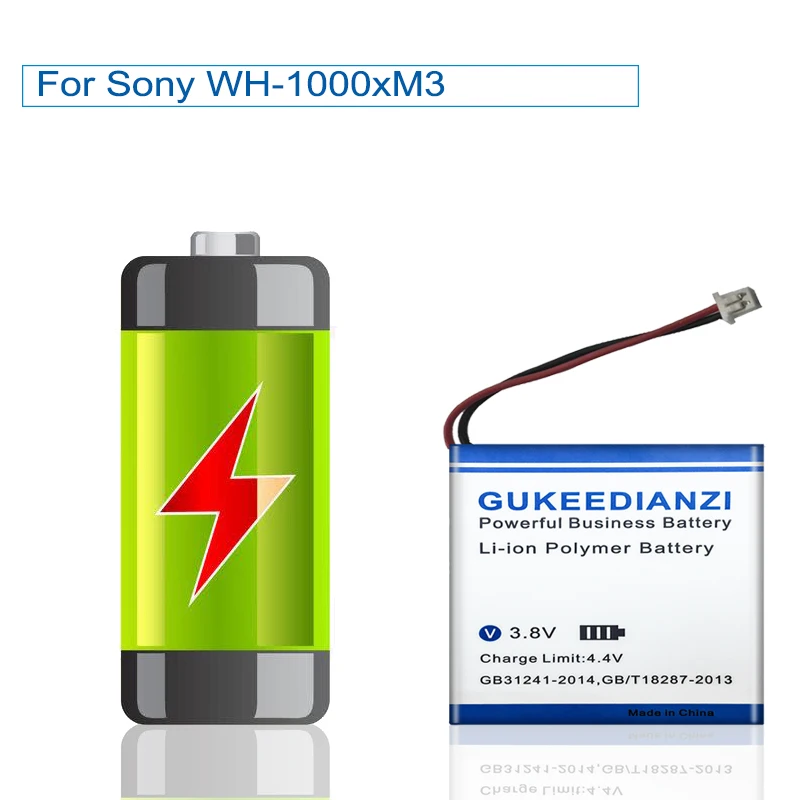 LIS1662HNPC(SP 624038) 1900mAh Wireless Headphones Battery For Sony WH-1000xM3 WH-1000MX4 WH-XB900 WH-XB900N WH-XB910 WH-XB910N