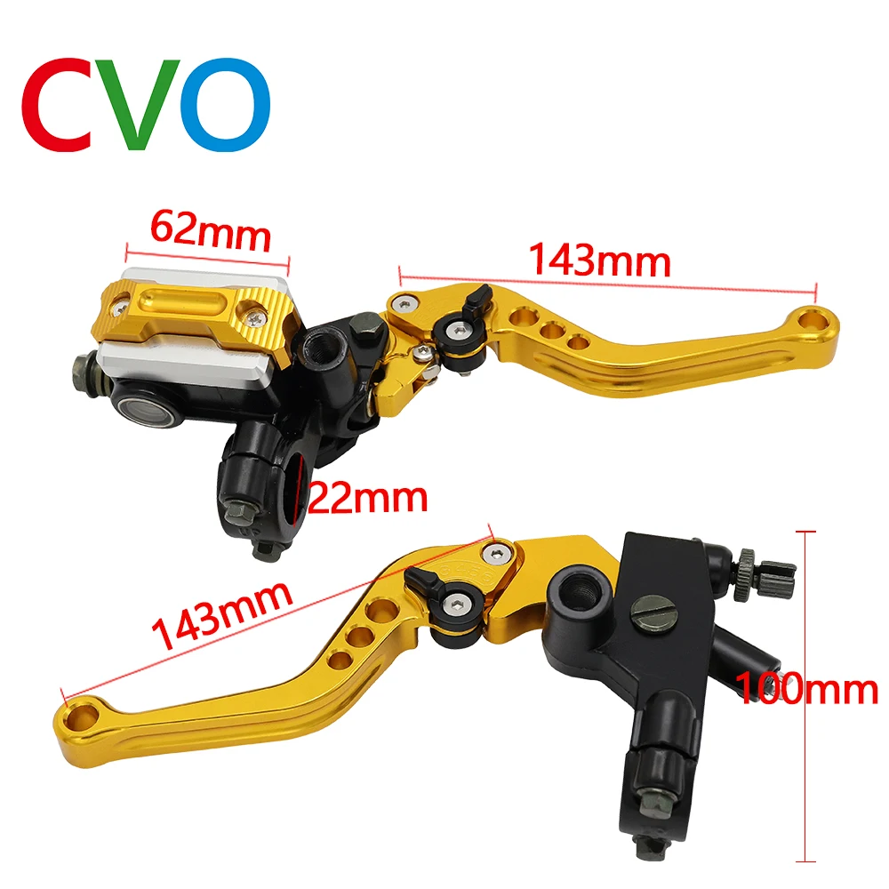 Suitable for Honda Yamaha Motorcycle CNC motorcycle brake clutch pump rod hydraulic master cylinder accessories 7/8 \