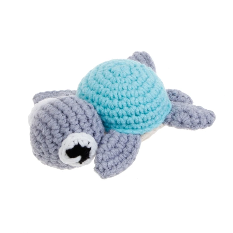 Fotografía recién nacido accesorios foto telón fondo crochet Animal durmiendo muñeca ducha regalo D5QA