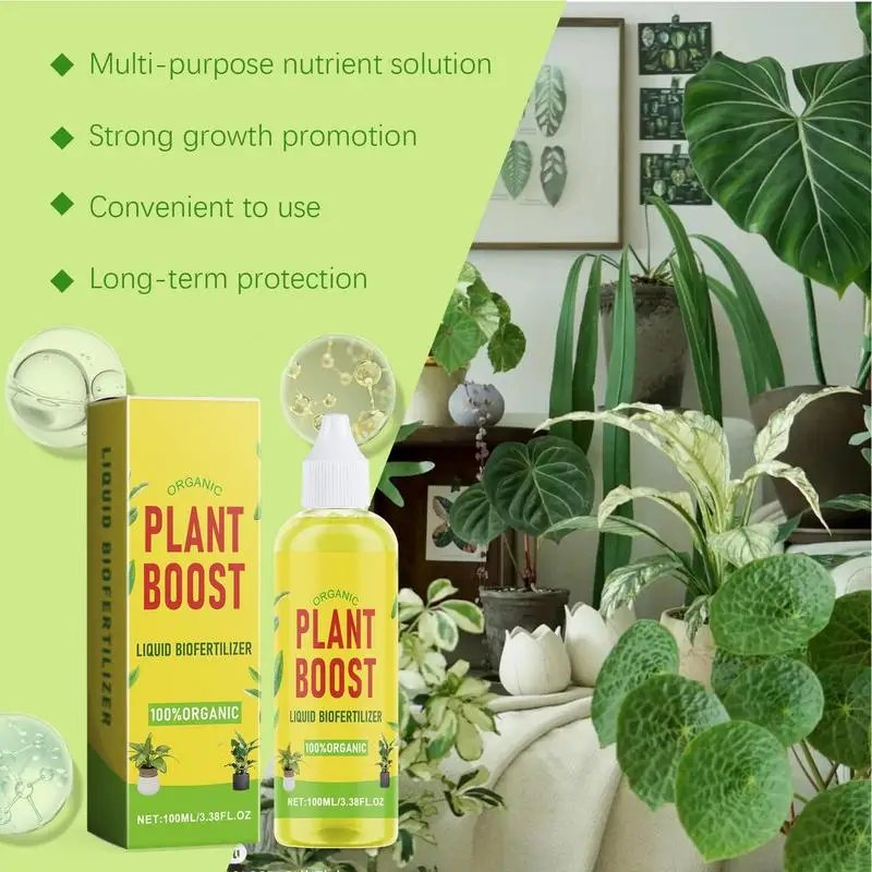 Plant Food Fertilizer Liquid Indoor Plant Food 100ml Fertilizer Instantly Feeds Live Plants For Outdoor & Indoor Plants