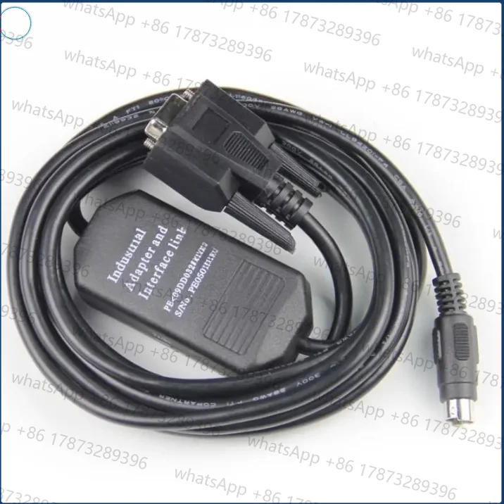 Digital GP/Proface GPW-CB02 GPW CB02 HMI Touchpanel RS232 Programming Cable, with Adapter, not USB version