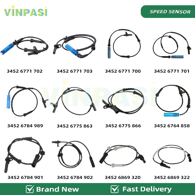 BMW 1 2 3 4シリーズ F20F21F22F23F30F36対応 車速センサー 高品質ホイールスピードセンサー 34526869321 34526869322