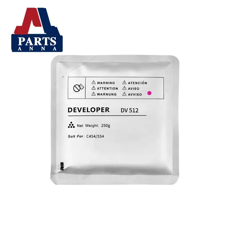 DV512 C224 C284 Developer Powder for Konica Minolta C224 284 364 454 554 C284 C364 C454 C554 C554e High Quality Import