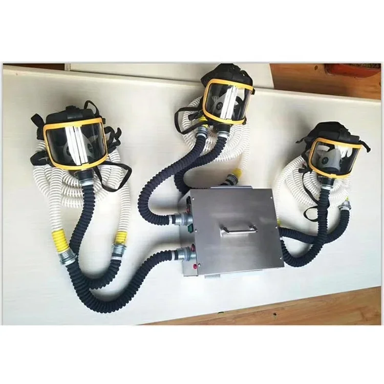 Face shield  protective powered air purifying rebreather