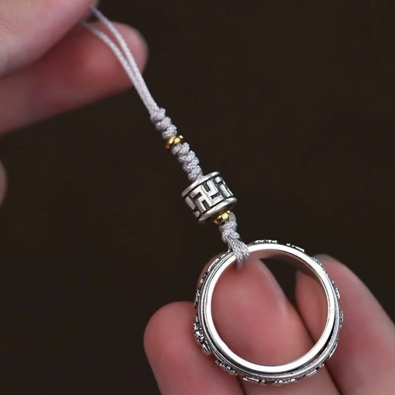Chinese Wealth Attracting Pi Xiu Handwoven Phone Lanyard with Adjustable Ring Keychain Trendy Unisex Protective Amulet Gift