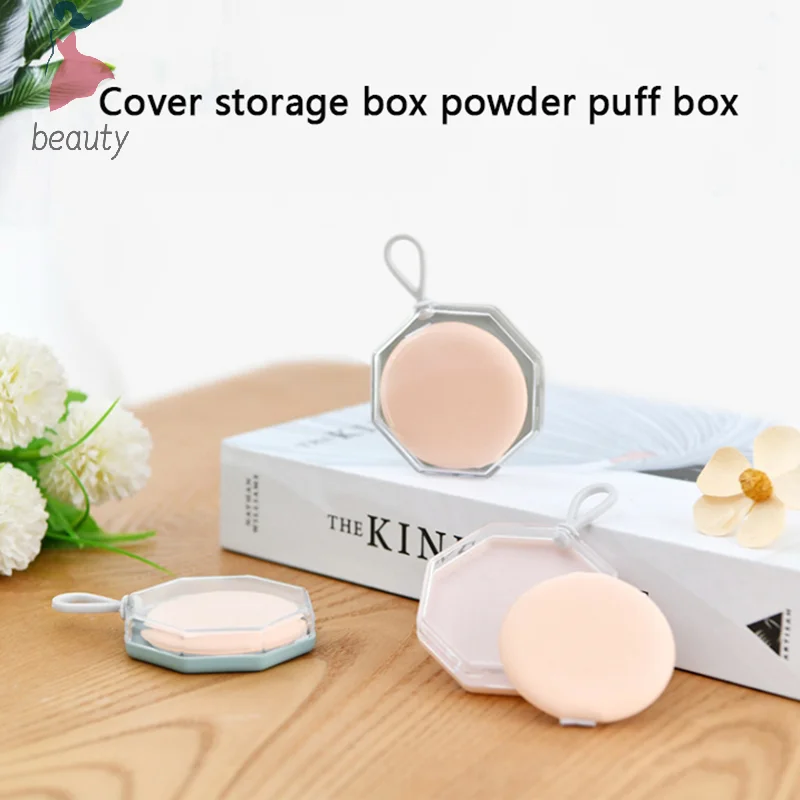 Make-Up Sponshouder Luchtkussen Container Beauty Opbergdoos Reizen Properabel Cosmetische Bladerdeeg Houder Doos Leeg Milieuvriendelijk