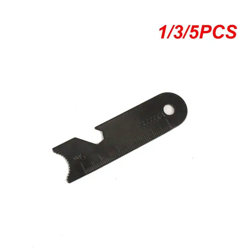 1/3/5PCS Scraper Round Eye Sports Outdoor Camping Hiking Survival Multi-function Flint Scraper Square Type Emergency Survival