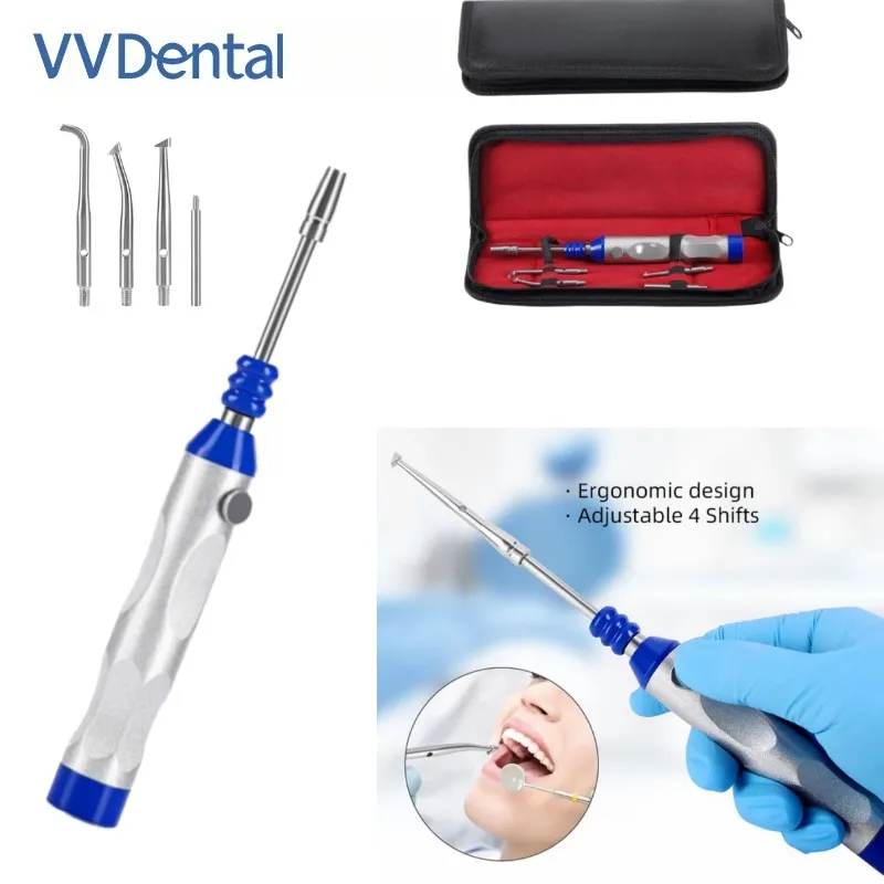 

VV Dental Automatic Multiple Gears Crown Remover Stainless Steel Dental Crown Restoration Extractor Pliers Adjustable 4 Shifts