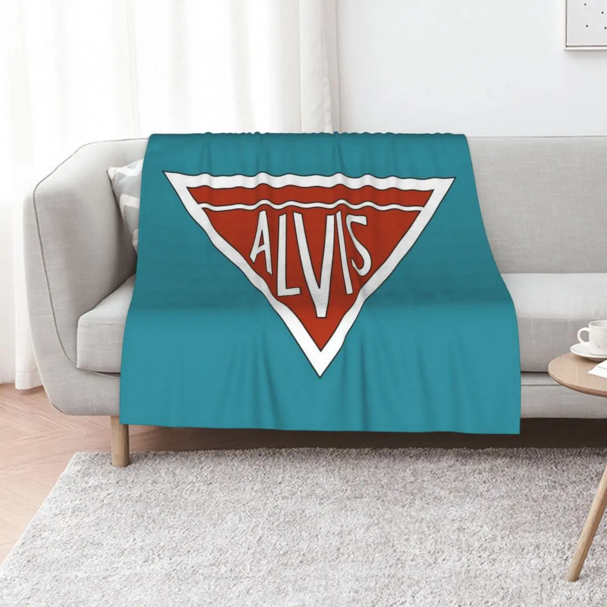 Best Of British - Manta cálida con diseño de coches Alvis, regalo para aniversario