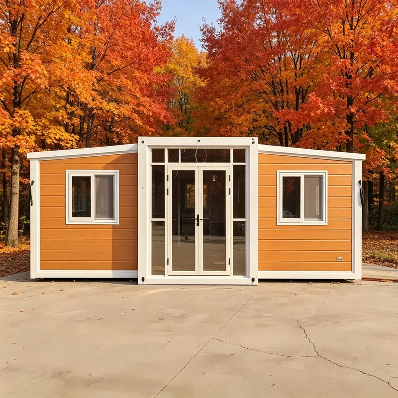 Emergency Fast Foldable Prefab Shelter Rapid Unfolding Design Lightweight Portable Container House For Flood Earthquak Disaster